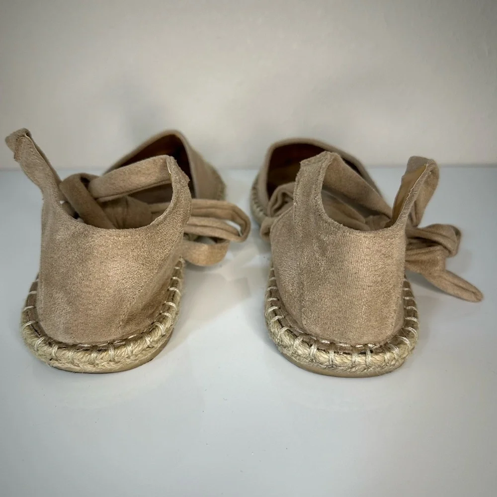 Espadrille Tie-Up Shoes